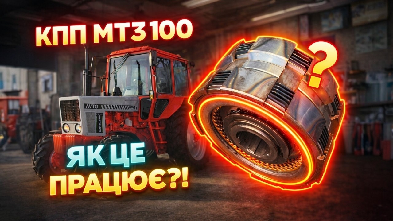 Гідромеханічна КПП МТЗ 100! Як це працює?! Заглянемо в середину!