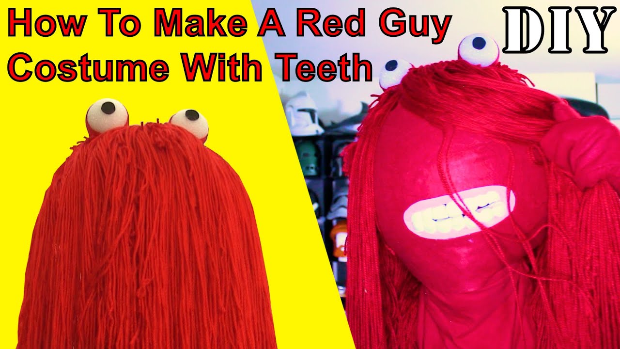 Happening håndvask Mod How To Make Red Guy With Teeth! (DHMIS DIY) - YouTube