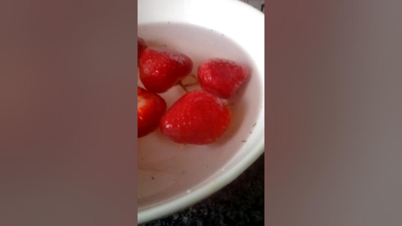 Bugs in strawberries! Ewwwww! YouTube