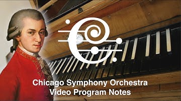 Mozart Piano Works Video Program Note