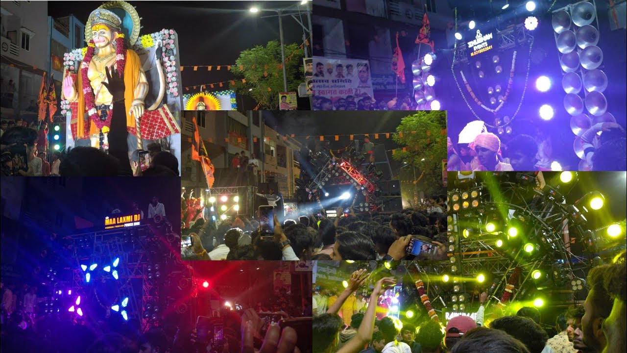 BHOPAL ASHOKA GARDEN HANUMAN JI   AUR RAM JI KI YATRA | DJ GOSWAMI EVENT VS DJ MAA LAXMI#bhopaldj