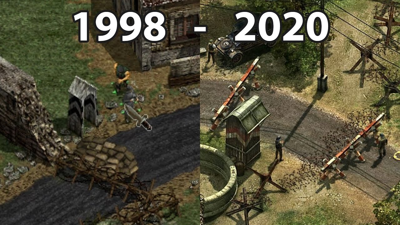 เกมส์คอมมานโด  Update New  Evolution of COMMANDOS Games 1998 - 2020