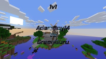 MesterMC - RedstoneCraft Skypvp #1 - 1v1 /w AdamBoy14