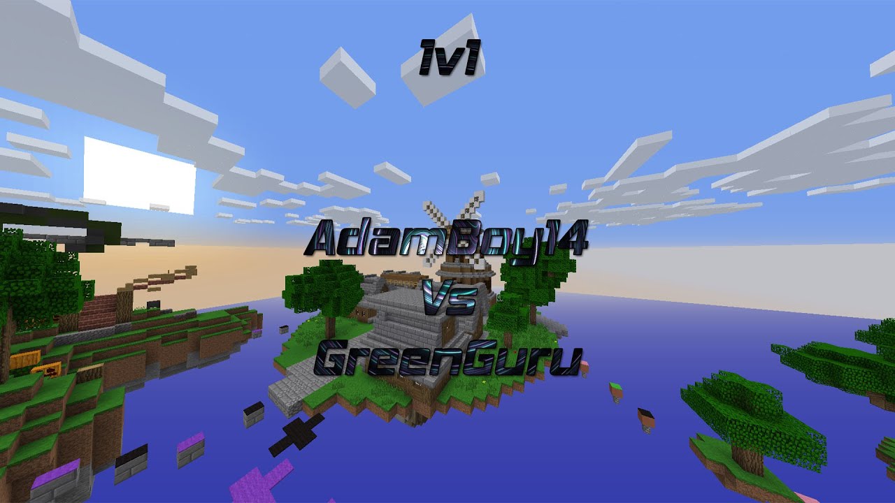 MesterMC - RedstoneCraft Skypvp #1 - 1v1 /w AdamBoy14
