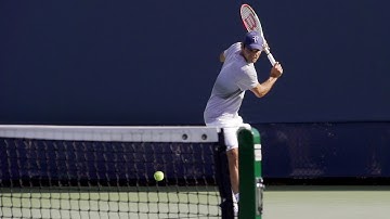 Roger Federer Forehand and Backhand In Super Slow Motion 4 - 2013 Cincinnati Open