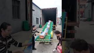 Flexible conveyor systems for any warehouse layout.#warehouseautomation #conveyorsystem #logistics