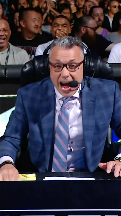 Michael Cole is really, really excited to see Chelsea Green get thrown into a dumpster 💀