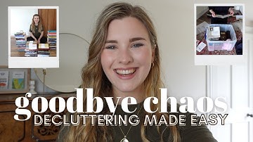 4 SIMPLE questions to ask yourself to make DECLUTTERING EASY | Minimalism