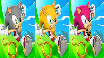 Sonic Dash - SILVER VS CREAM VS CHARMY