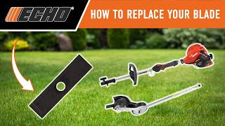 How to Replace an Echo Edger Blade | Echo PAS-225
