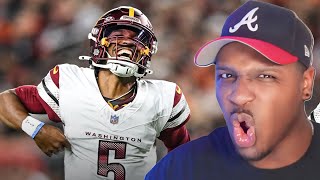 JADEN DANIELS Takes OVER! Washington Commanders vs Cincinnati Bengals Game Highlights Reaction