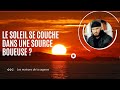 Le soleil se couche dans une source boueuse  avec karim al hanifi