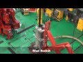Drilling Simulation P60 - Breaking a drill pipe connection at the well center