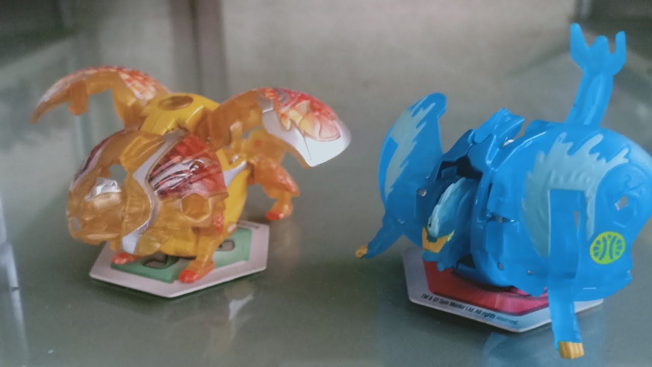 Review bakugan evolution neo hydorous and neo pharol - YouTube