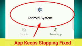 Android System Keeps Stopping Problem Solve In OnePlus OPPO Realme
