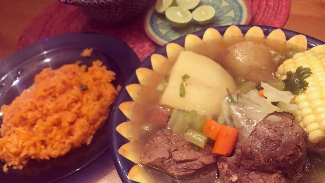 Beef soup Caldo de Res (English version) YouTube