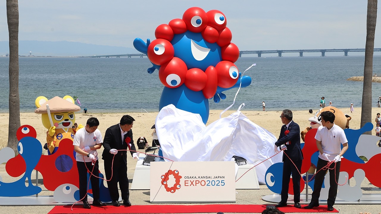 あのミャクミャク像は今どこに？？全部会いに行ってきました | 大阪