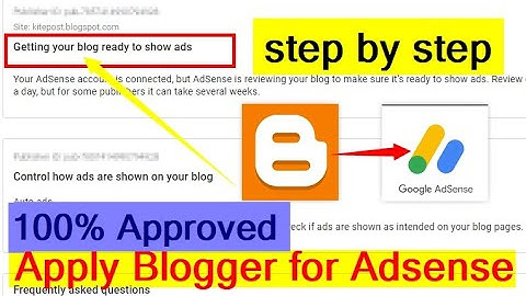 How to apply blogger for adsense | Get adsense approval [Guaranteed]