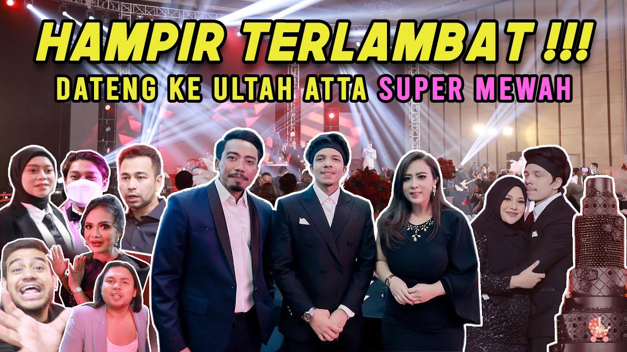 MAMI HAMPIR TERLAMBAT DATENG KE ACARA ULANG TAHUN ATTA YANG SUPER MEWAH