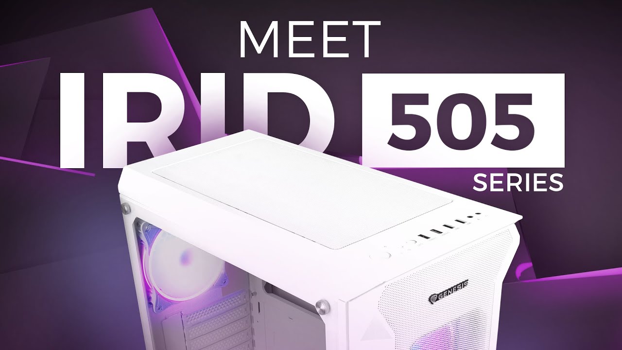 🇬🇧 GENESIS IRID 505 ARGB | Gaming PC Midi Case