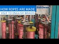This is how rope is made! Behind the scenes at a rope-making factory