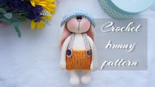 Crochet bunny pattern 🐰