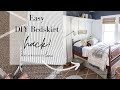 Easy DIY Bedskirt Hack!