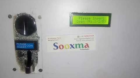 Coin sensor based liquid dispensing system using Raspberry pi