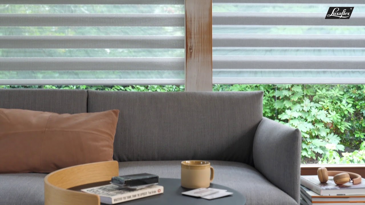 Kalksteen Bij wet Saga Twist® Roller Blinds - YouTube