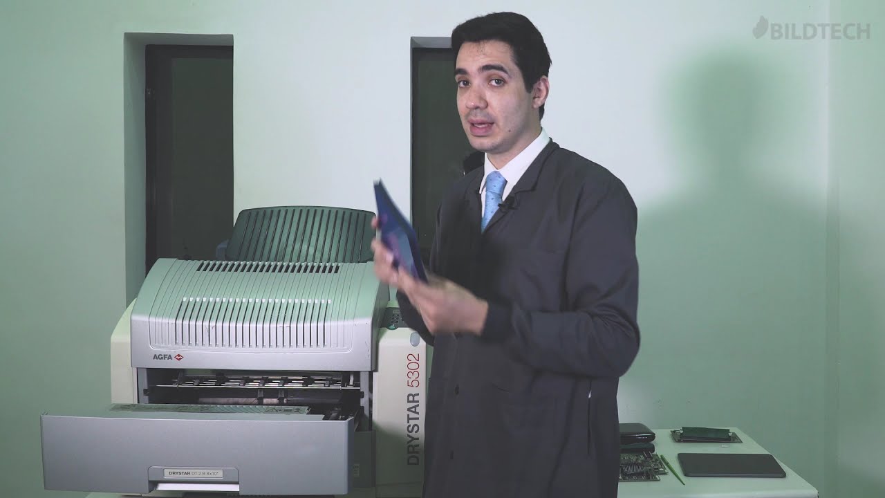 Drystar AGFA 5302 - Impressão no verso da película