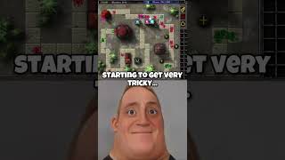 Mr Incredible Plays Our Gemcraft Tower Defense Game! 💎😂