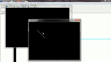 How to draw line in c language