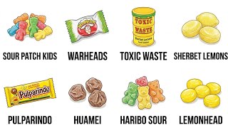 Every Sour Candy Explained 