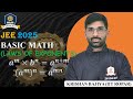 Basic mathematics l1 laws of exponents  jee 2025  jee advanced