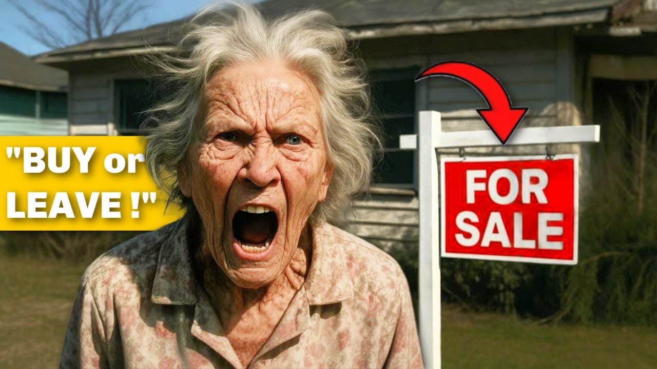 She Yelled at Me to BUY Her House… My First Real Estate Deal