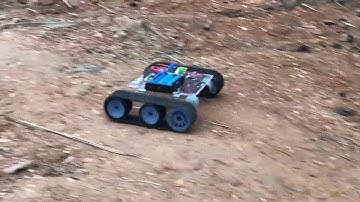 Acrylic tank robot chassis DC9-12V tracked vehicle DIY Arduino kit SN7300