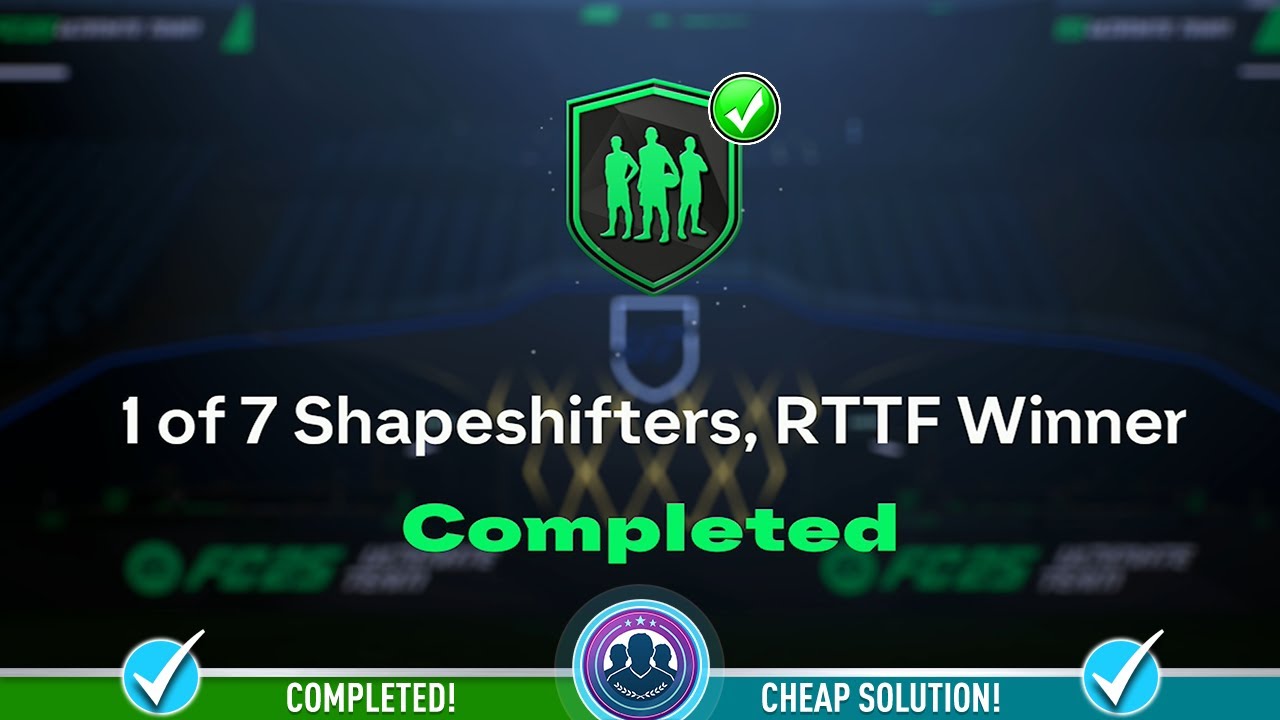 1 of 7 Shapeshifters, RTTF Winners, FUTTIES Player Pick Opened! - Cheap Solution & SBC Tips - FC 25