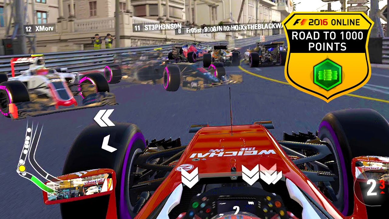 BIGGEST INVISIBLE WALL CRASH?! - F1 2016 Road to 1000 Points #2