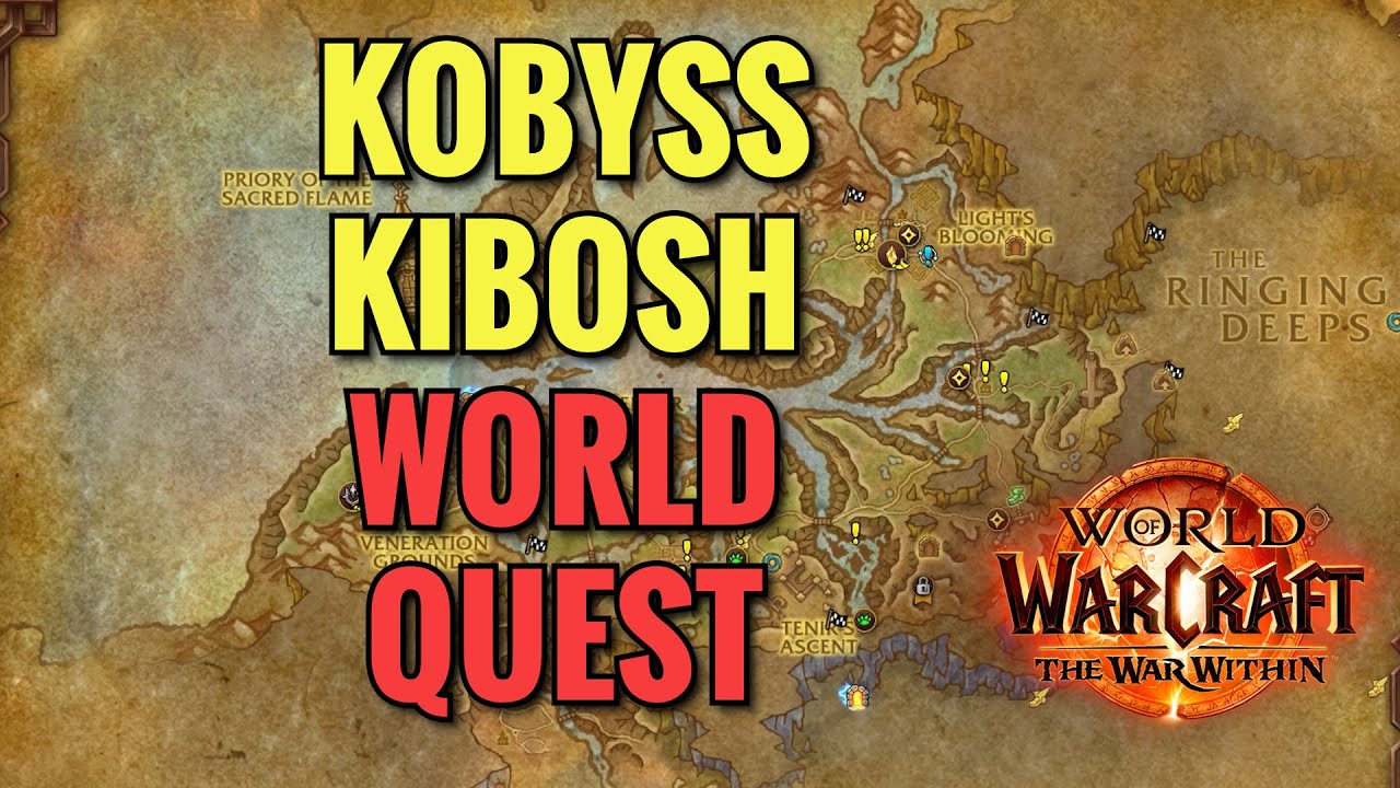 Kobyss Kibosh World Quest (WoW TWW)