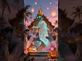 Phi Pop ethereal floating in magical temple 🏮🐘🎃 Thai Spirit #halloween #lofimusic #lofimu #lofi
