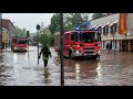 Saarland: Unwetter sorgen für heftige Überschwemmungen