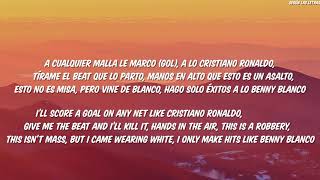 Details J Balvin Blanco English Lyrics Translation (Letra) News