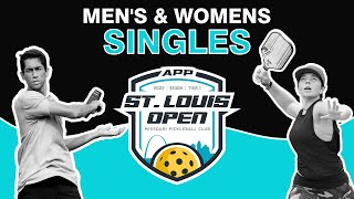 2022 APP Tour St. Louis Open: Pro Men's and Women's Singles
