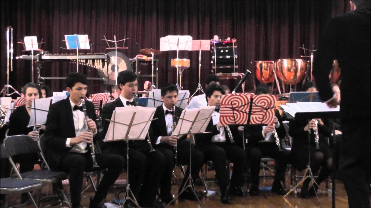 Conga Del Fuego Nuevo ISO Symphonic Band Concert YouTube