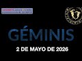 Horóscopo Diario - Géminis - 2 de Mayo de 2026.