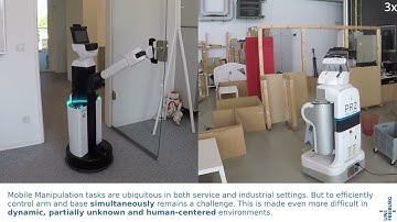 Learning Navigation for Arbitrary Mobile Manipulation Motions in Unseen and Dynamic Environments