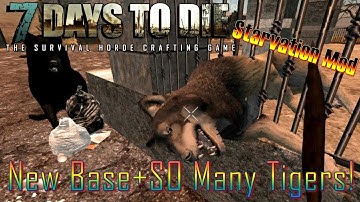 7 Days to Die | Alpha 16 Starvation Mod | Jumped By A Dire Wolf Pack! | Alpha 16 s3 ep3 MP Gameplay