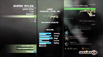 Modern Warfare 3: Sniper Rifles - Create a Class