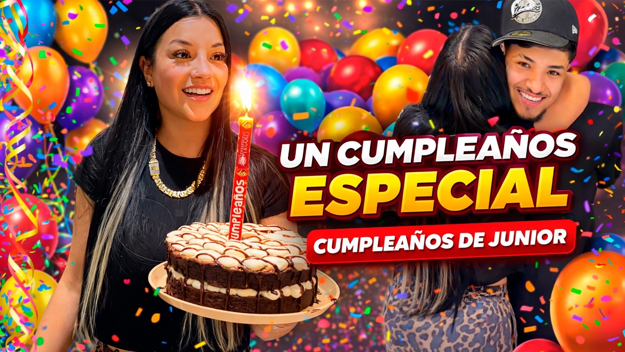 SORPRENDIMOS A JUNIOR EN SU CUMPLEAÑOS | MADRINA GEDIVA