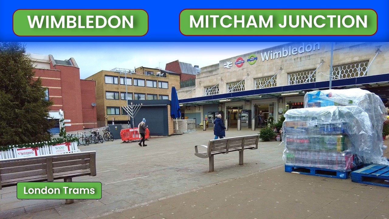 First Person Journey: Wimbledon to Mitcham Junction | London Trams